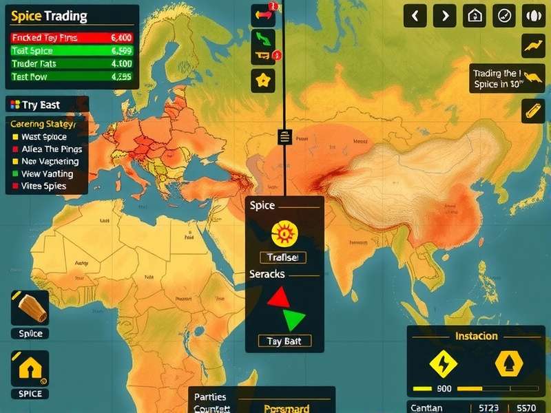 Spice Odyssey Explorer Strategy Map