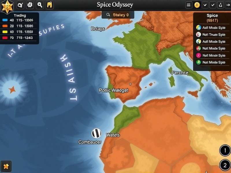 Spice Trading Interface in Spice Odyssey Explorer